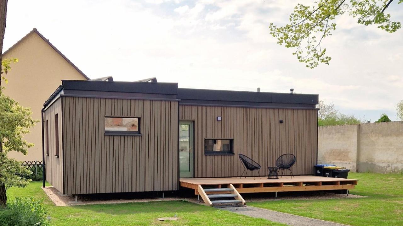 Tiny Design-Modulhaus Mit 33 M² Villa Grimma Dış mekan fotoğraf